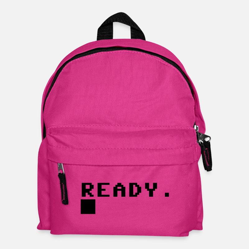 C64 Gamer Gift Idea Retro Computer - Kids' Backpack - fuchsia