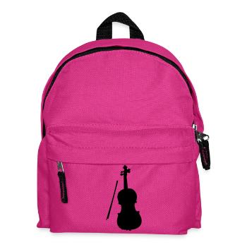 Violin Violin - Kids' Backpack - fuchsia - Front