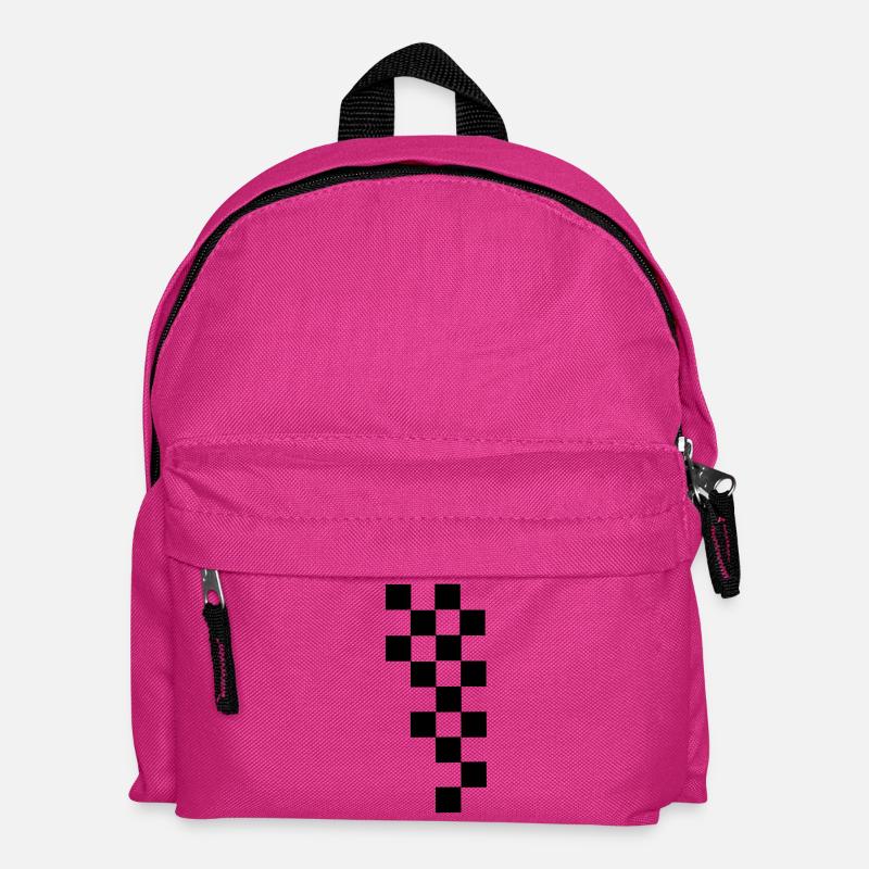 RACING FLAG - Kinder Rucksack - Fuchsia