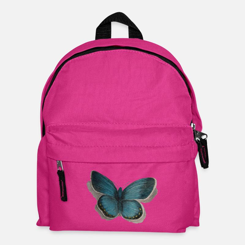 Schmetterling Bläuling - Kinder Rucksack - Fuchsia