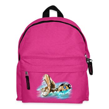 nageur - Sac à dos Enfant - fuchsia - Devant