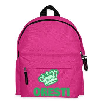 Geschenk für Oresti - Kinder Rucksack - Fuchsia - Vorne
