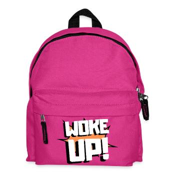 Woke up - Kinder Rucksack - Fuchsia - Vorne