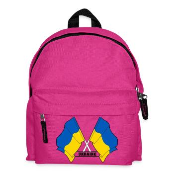 Ukraine - Sac à dos Enfant - fuchsia - Devant