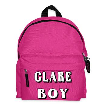 Clare Boy – Conception du comté de Clare - Sac à dos Enfant - fuchsia - Devant
