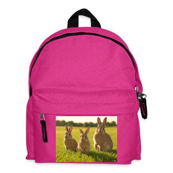 Trio du Printemps - Sac à dos Enfant - fuchsia - Devant