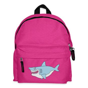sourire de requin - Sac à dos Enfant - fuchsia - Devant