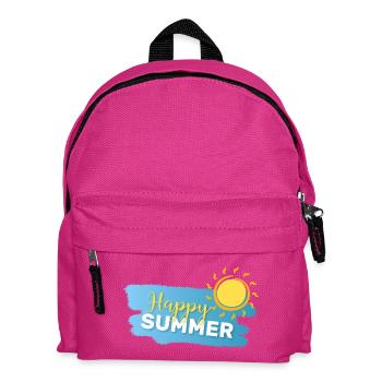Summer Mode: ON - Kids' Backpack - fuchsia - Front