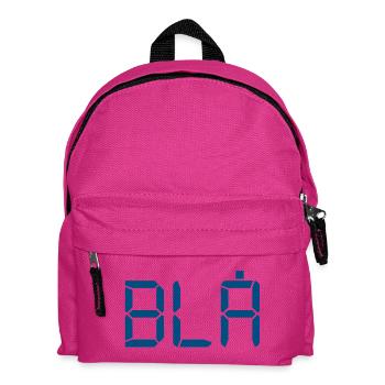 Blue - LCD - Kids' Backpack - fuchsia - Front