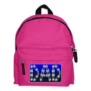 DAD CYCLING - BIKE - CHAIN - Kids' Backpack - fuchsia - Front