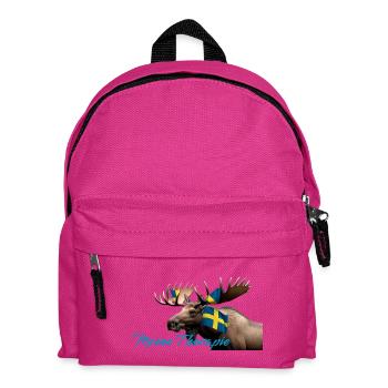Meine Therapie Schwedenmoose - Kinder Rucksack - Fuchsia - Vorne