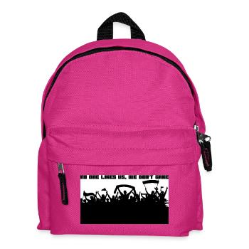 Fussball Fans Ultras - Kinder Rucksack - Fuchsia - Vorne