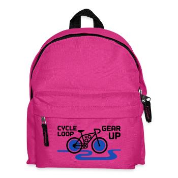 Boucle cycliste Motivation Gear Up - Sac à dos Enfant - fuchsia - Devant