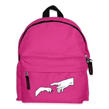 Patte de chien - Give Paw - Sac à dos Enfant - fuchsia - Devant