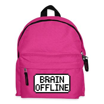 Mon cerveau est hors ligne en ce moment - Sac à dos Enfant - fuchsia - Devant