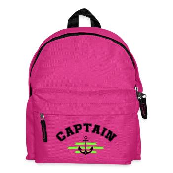 Anchor Captain - Kids' Backpack - fuchsia - Front