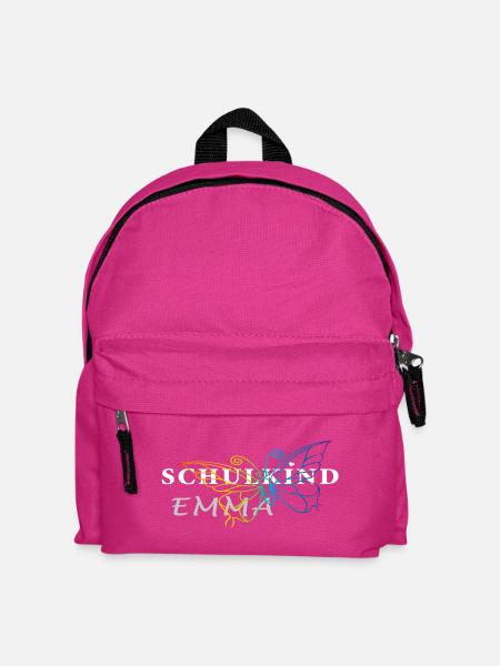 Schulkind Emma - Kinder Rucksack - Fuchsia