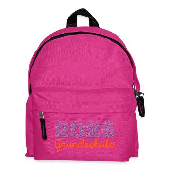 Primary School Child 2026 Space - Kids' Backpack - fuchsia - Front