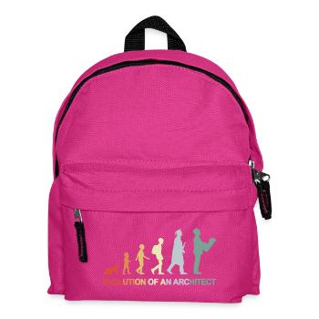 Le développement d’un architecte - Sac à dos Enfant - fuchsia - Devant