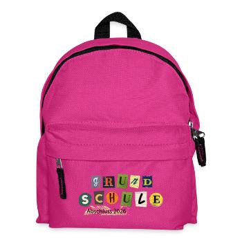 Schulabschluss 2026 - Kinder Rucksack - Fuchsia - Vorne