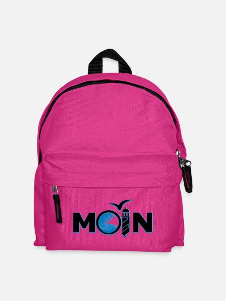 Moin Norddeutsch - Kinder Rucksack - Fuchsia