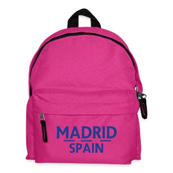 Madrid – Spain - Kids' Backpack - fuchsia - Front