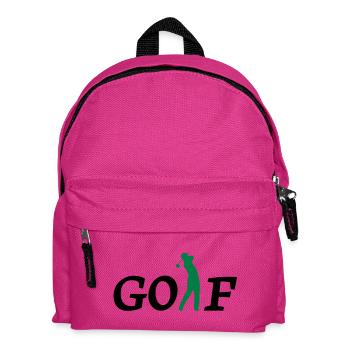 golf - Kinder Rucksack - Fuchsia - Vorne