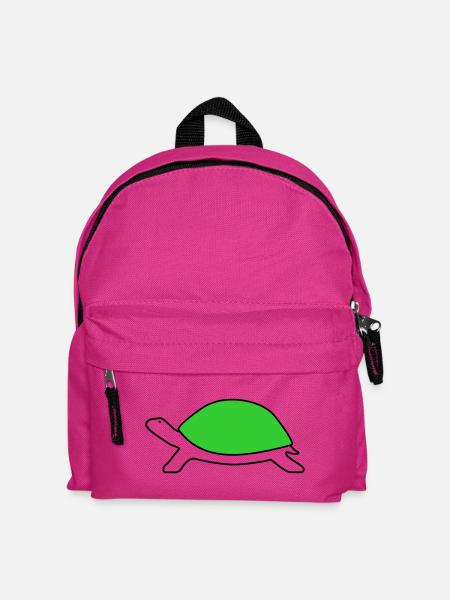 Schildkröte - Kinder Rucksack - Fuchsia