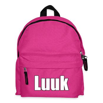 Luuk - Kids' Backpack - fuchsia - Front