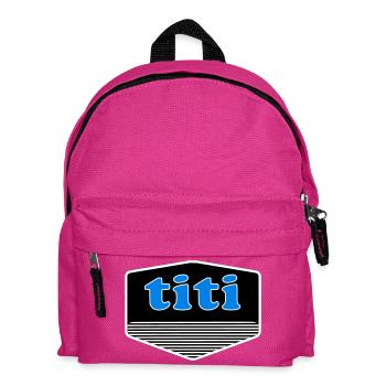 Springaffe - Kinder Rucksack - Fuchsia - Vorne