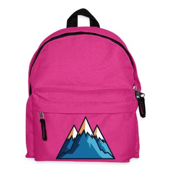 Gebirge - Kinder Rucksack - Fuchsia - Vorne