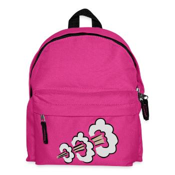 Explosion bruyante de pets Humour Toilet Nuage comique - Sac à dos Enfant - fuchsia - Devant