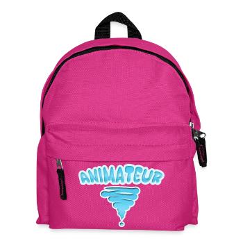 Style Animateur - Kinder Rucksack - Fuchsia - Vorne