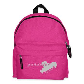 Guhdsdor - Mein Guter - Sächsisch - Dialekt - Kinder Rucksack - Fuchsia - Vorne