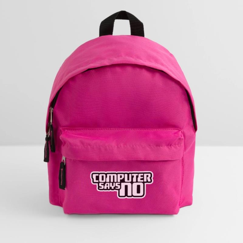 Computer Says No Lustig Programmierer Nerd Technik Kinder Rucksack