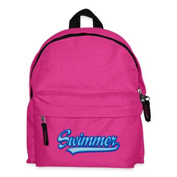 Swimmer - Kids' Backpack - fuchsia - Front