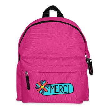 GELIEBTE. MEISTER. VIELEN DANK. DANKE HERRIN - Kinder Rucksack - Fuchsia - Vorne