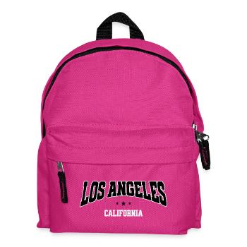 Los Angeles College Style - Kids' Backpack - fuchsia - Front
