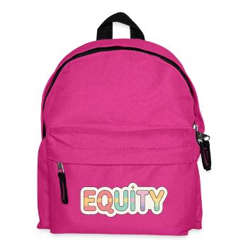 Rainbow Pastel Fairness - Kids' Backpack - fuchsia - Front