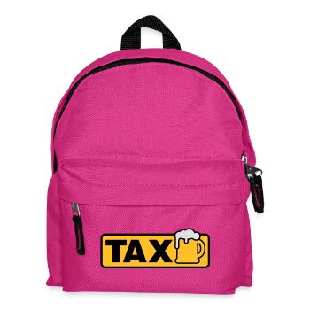 Taxi Bier - Kinder Rucksack - Fuchsia - Vorne