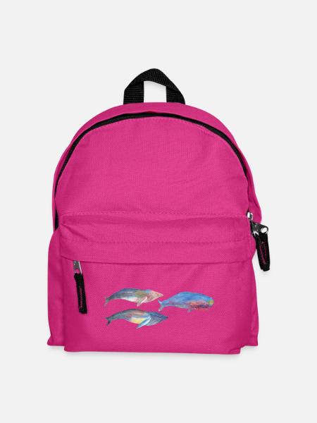 Wale Panorama Becher - Kinder Rucksack - Fuchsia