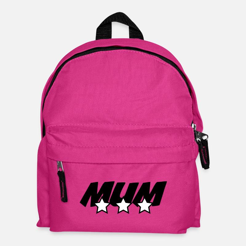 Beste Mama - Muttertag - Kinder Rucksack - Fuchsia