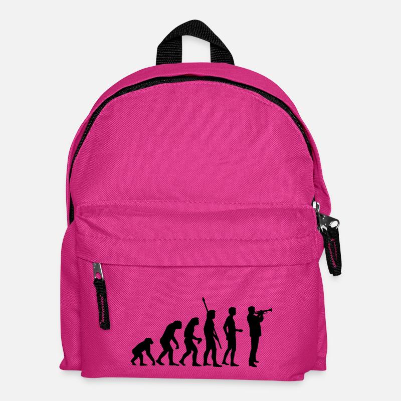 evolution_trompeter - Sac à dos Enfant - fuchsia