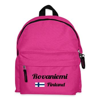 Rovaniemi Finland - Stylish prints - Kids' Backpack - fuchsia - Front