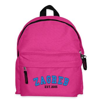 Zagreb Est.2005 - Kids' Backpack - fuchsia - Front