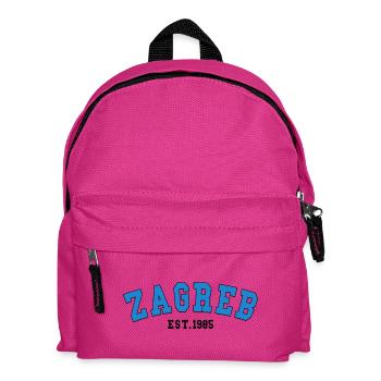 Zagreb Est.1985 - Kids' Backpack - fuchsia - Front