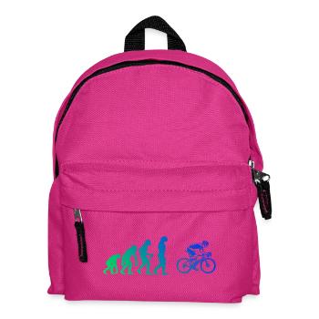 Gift idea for a road bike with road bike - Kids' Backpack - fuchsia - Front
