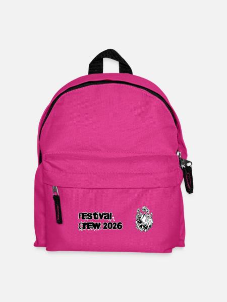 Festival Crew 2026 // Festival // Mushrooms - Kinder Rucksack - Fuchsia