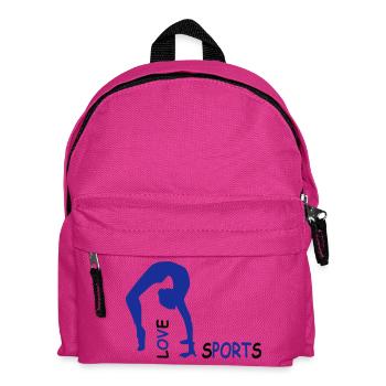 love sport - Sac à dos Enfant - fuchsia - Devant