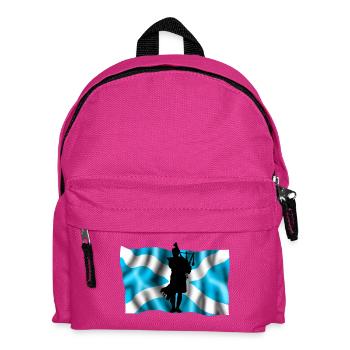 Scotland - Kids' Backpack - fuchsia - Front